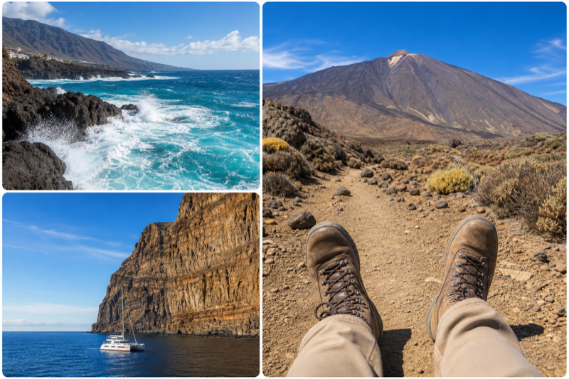 Tenerife: costa, scogliere e trekking